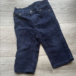 Navy Corduroy Kids Pants
